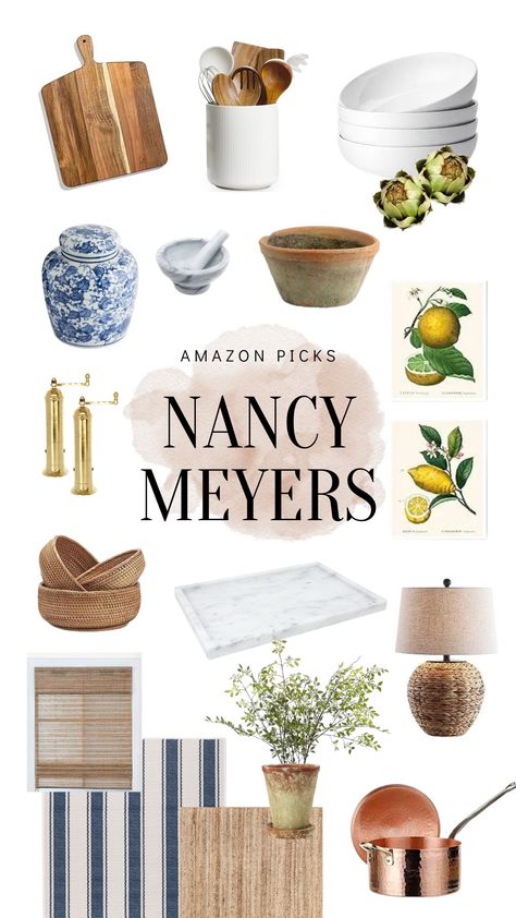 Shop recommended products from decorhint on www.amazon.com. Learn more about decorhint's favorite products. Nancy Meyers Aesthetic, Nancy Meyers Movies, Aesthetic Amazon, Aesthetic Center, Cottagecore Home, Nancy Meyers, Küchen Design, My Dream Home, Kitchen Inspirations