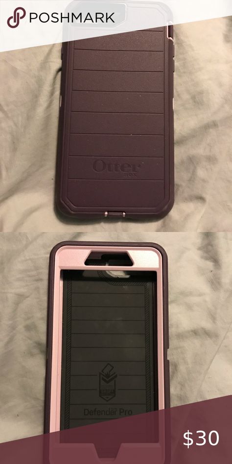 iphone 6, 6s, 7, 8 plus otter box like new otter box, dark/light purple, no screen protector on it. was removed Accessories Phone Cases Otter Box, Dark Light, Case Phone, Accessories Phone, Otters, Phone Case Accessories, Light Purple, 8 Plus, Screen Protector