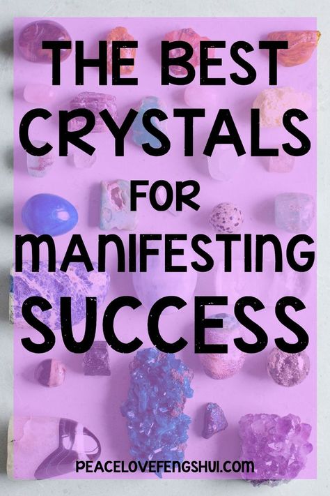 Feng Shui Business Success, Crystals For Career Success, Crystals For Success And Prosperity, Crystal For Success, Best Crystals For Manifesting, Success Crystals, Crystals For Success, Fend Shui, Crystals For Manifesting