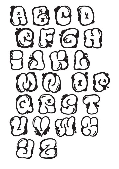 Images By Mandi Schaeffer On Coloring Pages Street Letters Graffiti, Street Lettering Graffiti, Throw Graffiti Letters, Street Art Graffiti Letters, Graffiti Style Letters, How To Color Graffiti Letters, Graffiti Lettering Alphabet Fonts Free Printable, F Graffiti Letter, Graffiti Alphabet Styles Street Art