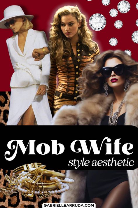 Discover the allure of Mob Wife Aesthetic and unleash your inner glamour queen! Explore killer looks, seductive styles, and fashion secrets that redefine elegance. These 10 steps will have you looking like a mob wife or mob girlfriend in no time. It's time to embrace the power moves and turn heads effortlessly! 💋🔥mob wive aesthetic | mob wife style | nails | hair | makeup | outfit 2024 | Mob Wife Aesthetic Style, Mon Wife Outfit, Mobster Wife Costume, Mod Wife Outfit, Killer Wife Costume, Mafia Inspired Outfits Woman, Mob Outfit Women, Summer Mob Wife Outfit, Mobwife Costume