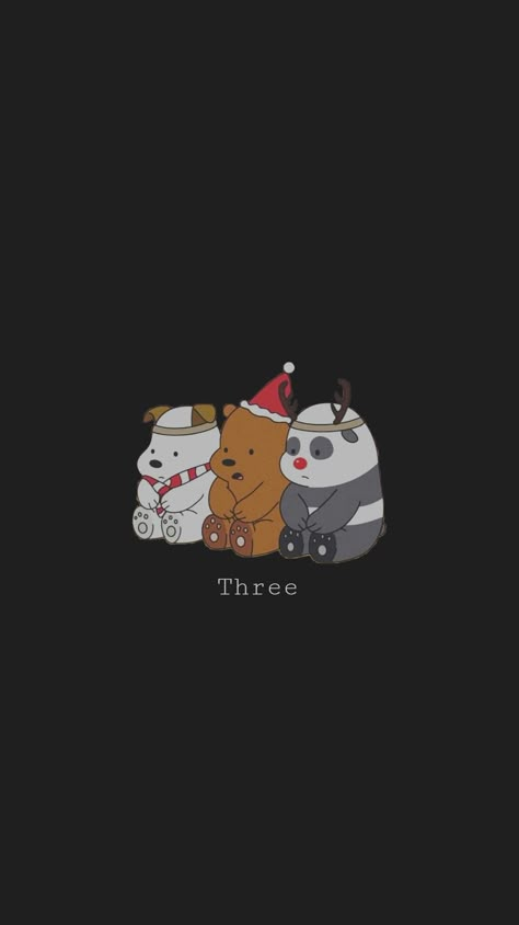 Three Bears, We Bare Bears, Bare Bears, Bears, Black