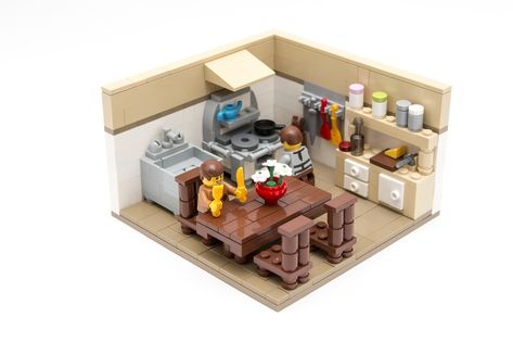 Aesthetic Lego Ideas Easy, Cool Lego House Ideas Easy, Come To Papa Crocodile Video, Lego Building Ideas Aesthetic, Lego Furniture Ideas Diy, Cute Lego House Ideas, Easy Lego Furniture, Lego Household Items, Lego Builds Easy