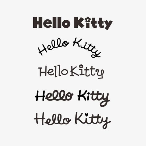 Sanrio Font, Hello Kitty Logo Png, Hello Kitty Font, Hello Kitty Text, Leavers Shirt, Hello Kitty Logo, Cheer Box, Cricut Tshirt, Kitty Png