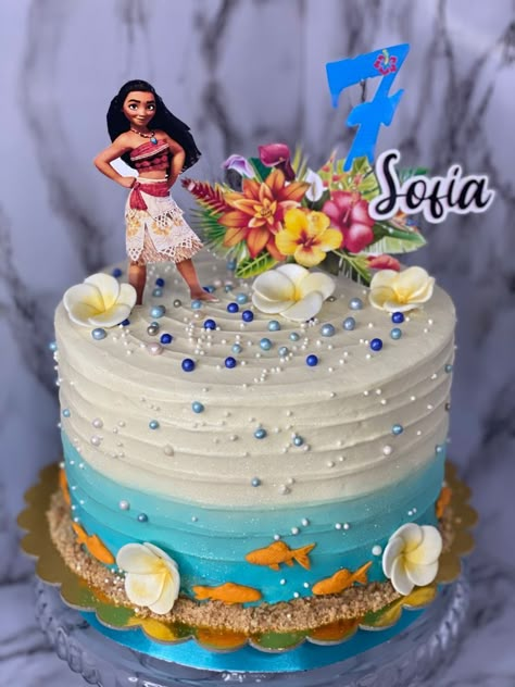 Moana Cake Ideas, Moana Birthday Cake Ideas, Mohana Cake, Moana Cake Design, Moana Theme Cake, Moana Cakes, Moana Birthday Party Cake, Moana Birthday Cake, Moana Birthday Party Theme