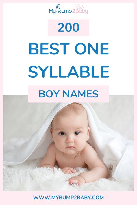 200 Best One Syllable Boy Names. 1 Syllable Boy Names, One Syllable Boy Names, One Syllable Names, Boy Names List, Religious Names, Names For Boys List, Names Cute, Names List, Name List