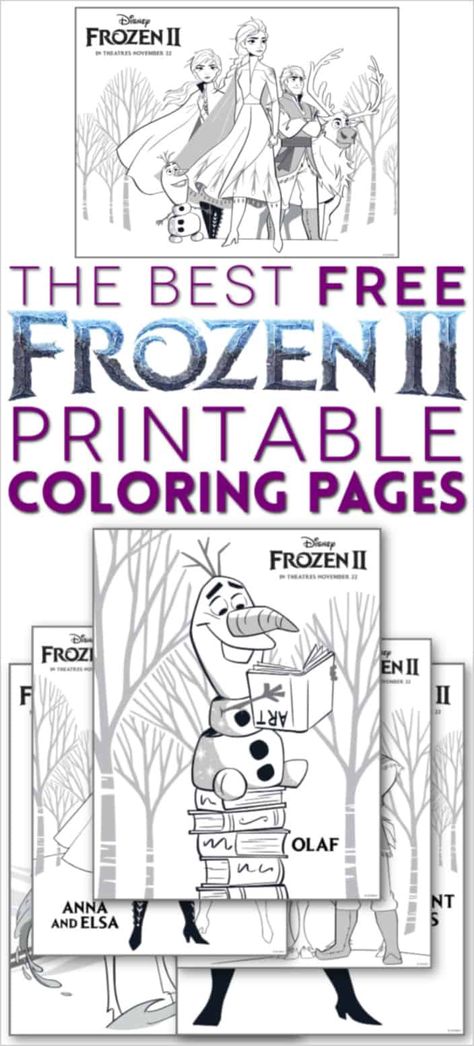 Frozen 2 Coloring Pages, Frozen Coloring Sheets, Frozen Activities, Olaf And Sven, Merry Christmas Coloring Pages, Frozen Printables, Frozen Crafts, Frozen Coloring Pages, Disney Princess Coloring Pages