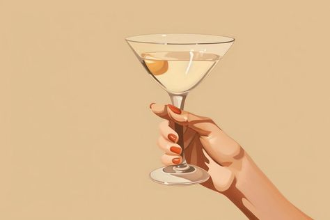 Women hands holding martini cocktail drink glass cosmopolitan. AI generated Image by rawpixel. | premium image by rawpixel.com / chu_chutima Hand Holding Martini, Hand Holding Cocktail, Hands Holding Glasses, Holding Cocktail, Cocktails Drawing, Cocktails Clipart, Happy Lady, Cocktail Images, Cocktail Illustration