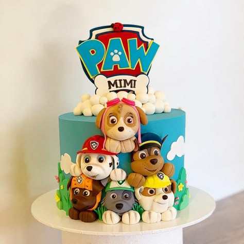 Paw Patrol Cakes, Paw Patrol Birthday Cake Boys, Birthday Cake Ideas For Kids, Paw Patrol Birthday Party Cake, Paw Cake, Paw Patrol Birthday Theme, Paw Patrol Birthday Cake, Free Reign, 4th Birthday Cakes