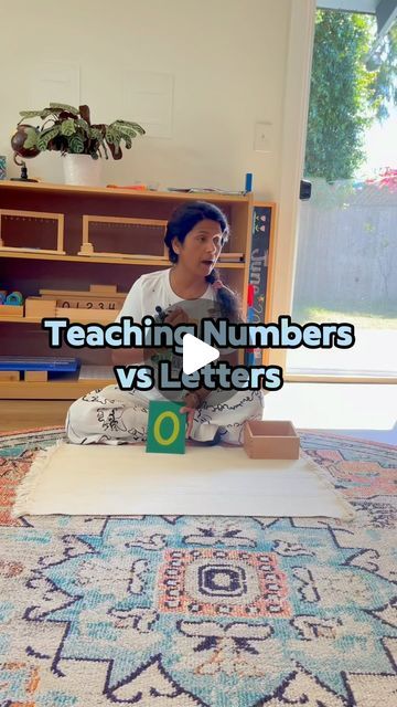 Anna Marie Montessori on Instagram: "Learning the difference between numbers and letter. Say “YouTube” below and I will message you a link for our channel" Number Names Activity Kindergarten, Number Names Activity, Montessori Lesson Plans, Instagram Learning, Practical Life Activities, Montessori Lessons, Teaching Numbers, Anna Marie, Name Activities