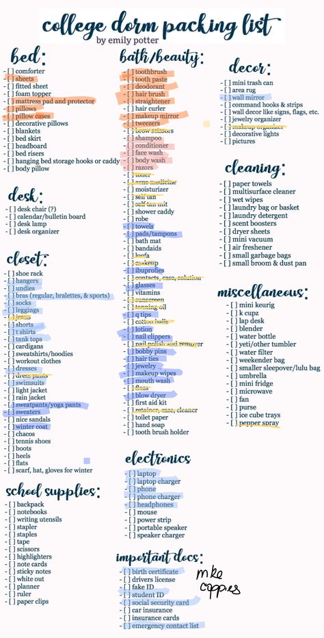 Toiletries Packing List College, Bedroom Packing List Moving, College Wardrobe Checklist, Hostel Life Hacks, Hostel Things To Pack, Things To Pack For Hostel List, Before College Checklist, Hostel List Packing, Hostel Needs List