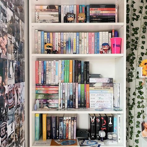 Bookshelf Aesthetic, Crystal Seashells, My Bookshelf, Disposable Cameras, Bookshelf Organization, Bookish Things, Bookshelf Decor, Beach Reading, Funko Pops