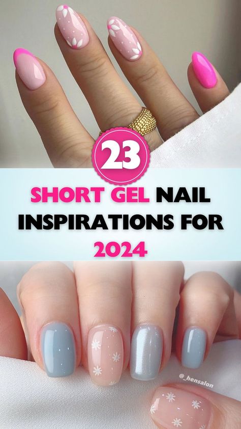 Transform your nails with these 23+ elegant and simple short gel nail ideas. Gel Nails For Short Nails Summer, Nail Ideas For Nurses, Short Builder Gel Nails Design, Builder Gel Nails Design Short Summer, Gel Builder Nails Short, Hybrid Gel Nails Ideas, Gel Nails Short Natural, Bio Gel Nail Designs, Soft Gel Nail Extensions Designs