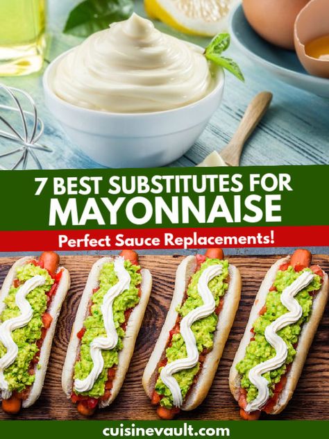 What To Use Instead Of Mayonnaise, Cottage Cheese Mayonnaise, Mayo Replacement, Substitute For Mayonnaise, How To Make Mayo, Mayo Substitute, Ingredient Substitutions, Plant Based Eating, Cottage Cheese