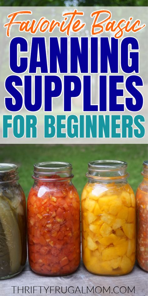 Canning For Beginners, Diy Canning, Easy Canning, Pressure Canning Recipes, Canning 101, Canning Fruit, Home Canning Recipes, Canning Vegetables, Canning Food Preservation