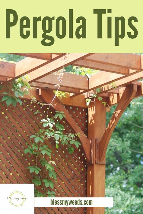 Covered Pergola Patio, Diy Gazebo, Backyard Covered Patios, Cheap Pergola, Backyard Shade, Building A Pergola, Wood Pergola, Pergola Attached To House, Building Tips