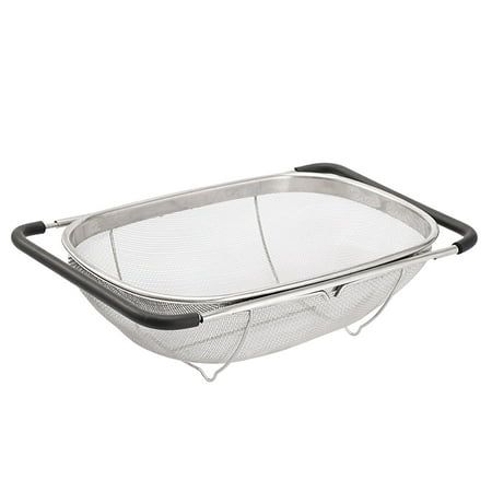 More great deals below market price ! Click Here Stainless Steel Adjustable Armrest Telescopic Kitchen Sink Drain Basket Features: Multifunctional Design: The sink basket can not be used to filter food and debris, but also as a texture to storage sponge, dishwashing brush and soap. Ours always at providing our customers the best happy shopping experience. If you have any confusing, please get in with us, we will answer you within 24 hours. Product Introduction Do you often encounter food residue Sink Basket, Space Saving Kitchen, Sink Strainer, Over The Sink, Sink Design, Dish Racks, Sink Drain, Kitchen Supplies, Korn