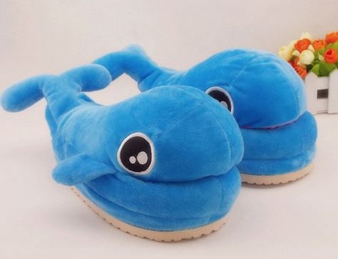 Bed Clothes, Funny Slippers, Paw Slippers, Fun Slippers, Crochet Feather, Sleep Time, Plush Slippers, Bedtime Stories, Dolphins