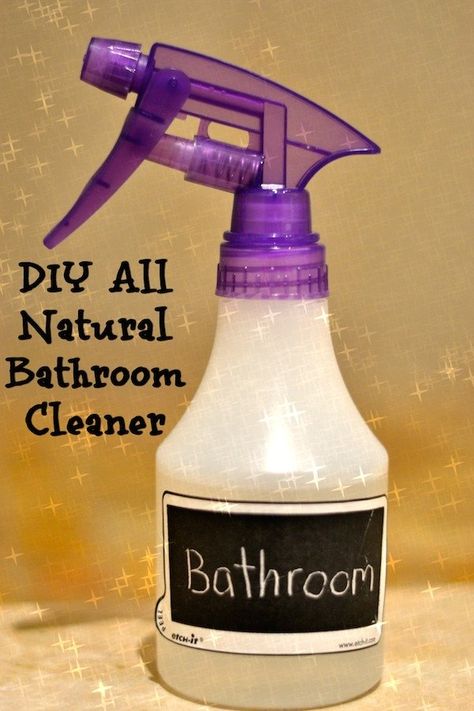 DIY All Natural Bathroom Cleaner Homemade Bathroom Cleaner, Natural Bathroom Cleaner, Diy Bathroom Cleaner, Scandinavian Coastal, Coastal Nursery, Natural Cleaning Recipes, Natural Bathroom, Boho Scandinavian, Cleaner Recipes