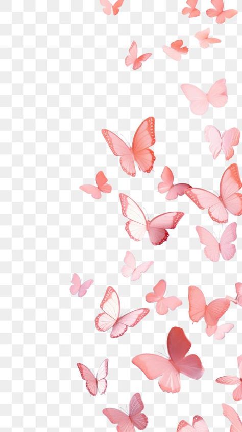 Wallpaper Outdoors, Dreamy Wallpaper, Butterfly Border, Border Aesthetic, Indian Invitation Cards, Holography, Pink 3d, Graphic Design Assets, Png Aesthetic