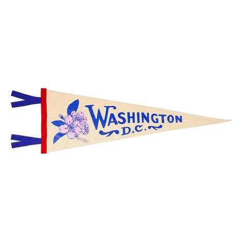 An all-American pennant. Size: 9" x 27" Material: Cut-and-sewn wool felt, screen-printed design Color: Cream Body, Red Band, Royal Ties Oxford Pennant, Future Wallpaper, Pennant Flags, Felt Pennants, Cream Body, Pennant Flag, Pennant Banners, Outdoor Flags, Red Band