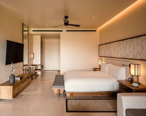 Nobu Los Cabos, Rooftop Dining, Japanese Minimalism, City Hotel, House Remodel, Hospitality Design, Hotel Design, Indoor Outdoor Living, Bedroom Suite