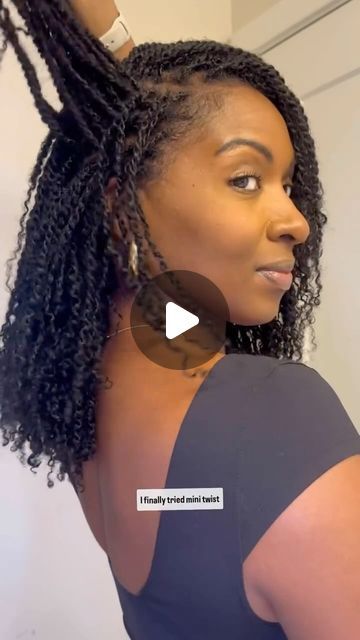 Natural Curly Hair Braid Styles Half Up, Twists Extensions Protective Styles, Afro Bulk Styles, Human Hair Micro Braids Black Women, Crochet Braid Patterns For Passion Twist, Mini Twist With Marley Hair, African Twist Braids Hairstyles, Small Natural Twists, Faux Mini Twists