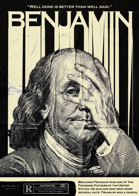 https://vk.com/bangdesign Money Illustration Design, Money Design Art Graphic Designers, Benjamin Franklin Wallpaper, Money Poster Design, Benjamin Franklin Art, Money Graphic Design, Money Banner, Money Design Art, Money Graphic