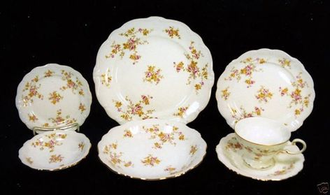 19 Most Valuable Haviland China Patterns Worth Money Limoges China Patterns Vintage, Haviland China, Limoges China, Oyster Plates, Rose Garland, China Dishes, China Plates, Glacier National, China Patterns