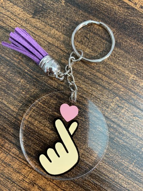 Bts Keychain Diy, Cute Keychain Ideas, Bts Keychain, Drama Lover, Acrylic Tags, Pop Keychain, Korea Drama, I Love You Signs, Keychain Craft