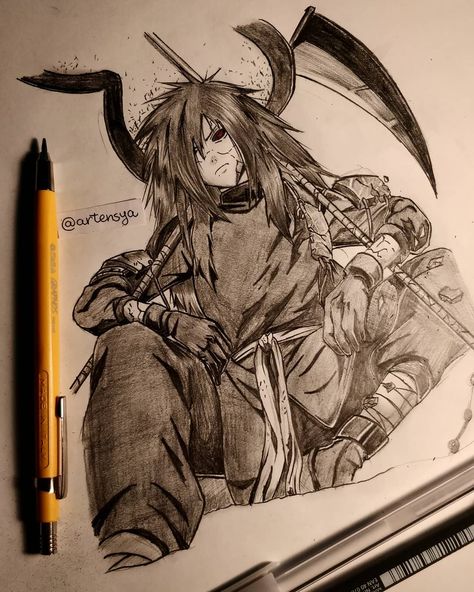 🔥Madara Uchiha🔥 Madara or Hashirama? Who is the strogest?🌳🔥🍃 Follow me @artensya Orochimaru Wallpapers, Anime Pregnant, Naruto Painting, Anime Drawing Sketches, Spiderman Art Sketch, Naruto Sketch Drawing, Anime Lineart, Pencil Sketch Images, Naruto Sketch