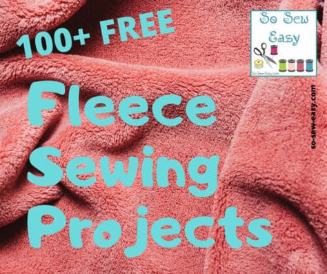 100+ Free Fleece Sewing Projects: Winter’s Coming! Fleece Wrap Pattern, Crafts To Make With Fleece, Christmas Fleece Projects, Scrap Fleece Ideas, Fleece Clothing Diy, Fleece Sewing Ideas, Diy Fleece Projects, Fleece Patterns Free, Sewing Projects With Fleece