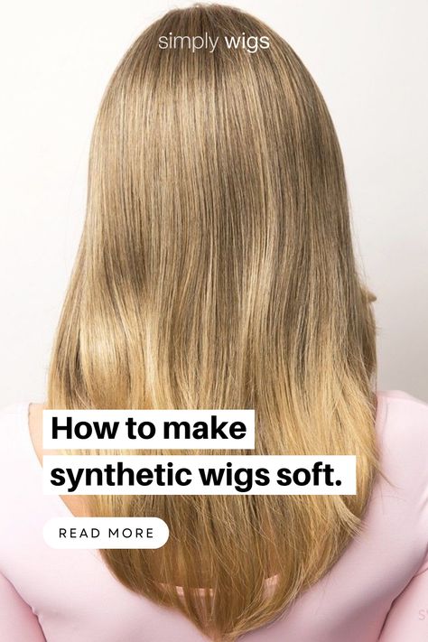 How Do I Make Synthetic Wigs Soft Again? How do you make synthetic wigs soft? Synthetic wigs are great for everyday wear but can get a little dry or frizzy after many outings. We let you know how to care for your synthetic wig and what not to do. Read more. How To Condition Synthetic Wigs, Diy Synthetic Wig Conditioner, How To Soften Synthetic Hair Wigs, How To Clean Synthetic Hair Wigs, How To Restore Synthetic Wigs, How To Make A Wig Cap, Wig Care Synthetic, Washing Synthetic Wig, Styling Wigs Synthetic