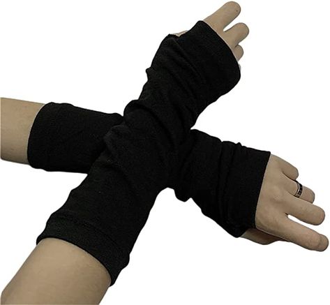 Arm Warmers Y2k, Goth Arm Warmers, Arm Sleeves For Women, Steampunk Arm, Sleeves For Women, Arm Sleeves, Fingerless Gloves, Arm Warmers, Gloves