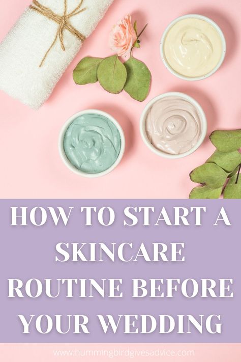 Are you planning on getting married soon and want to make sure your skin looks absolutely amazing? Starting a skincare routine can be overwhelming but you're in the right place to learn about it! There are four easy steps to a skincare routine that you can do each day to insure that your skin is looking absolutely amazing. Also included are clean product recommendations that are very high quality, among suggestions of what to eat and drink for amazing skin. #weddingskincare #skincareroutine Hummingbird Wedding, Wedding Skincare, Wedding Tools, Bridal Shower Planning, Best Lotion, Skincare Inspiration, Wedding Guest List, Best Skincare, Eat And Drink