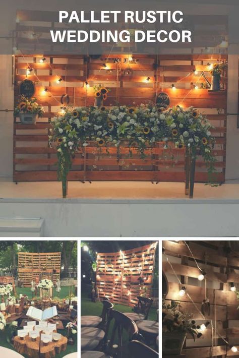 I've built this decorative wall for a wedding out of …    Read More »  #PalletWall, #RecyclingWoodPallets, #Wedding #PalletWallDecorPalletPainting Painting Pallets, Pallet Wedding Decor, Pallet Builds, Wedding Pallet, Tree Branch Centerpieces, Repurposed Pallets, Pallet Pictures, Pallet Wall Decor, Pallet Home Decor