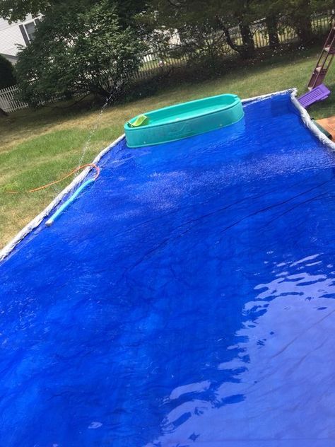 Check out these DIY water activities for your backyard #How-To, #Roundup, #kids, #Backyard Water Activities Diy Splash Pad, Backyard Water Fun, Backyard Splash Pad, Backyard Kids, Backyard Activities, Backyard Trampoline, Backyard Diy, Splash Pad, Water Party