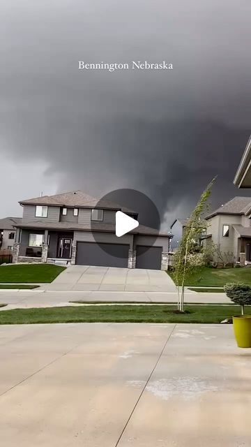 Jaime Garcia on Instagram: "Today in Bennington Nebraska just TORNADO passed over Eppley Airport minutes ago.. Video was sent in to me by Justine Patlan Howell" Tornado Videos Scary, Tornado Videos, Tornado Gif, Tornado Shelter, Awesome Nature, Wow Video, April 26, Tornado, Nebraska