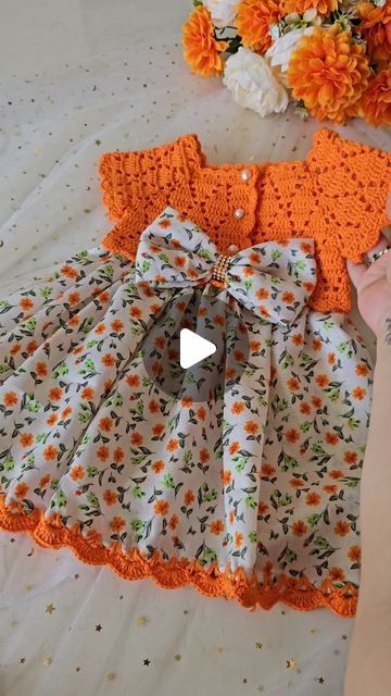 Vestidos A Crochet, Vestidos Bebe Crochet, Baby Dress Diy, Crochet Bebe, Crochet Baby Clothes, January 9, Baby Knitting Patterns, Sewing Clothes