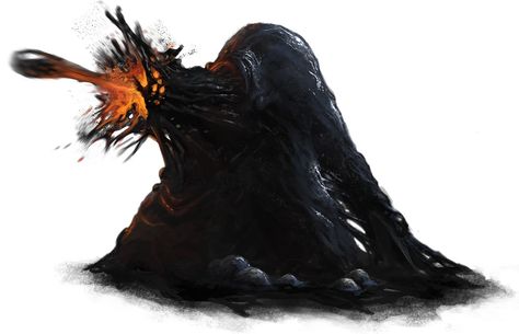 Molten Ooze Black Ooze Monster, Sludge Monster, Ooze Character, Black Sludge, Black Slime, Creature Fantasy, Myths & Monsters, Black Pudding, Beast Creature