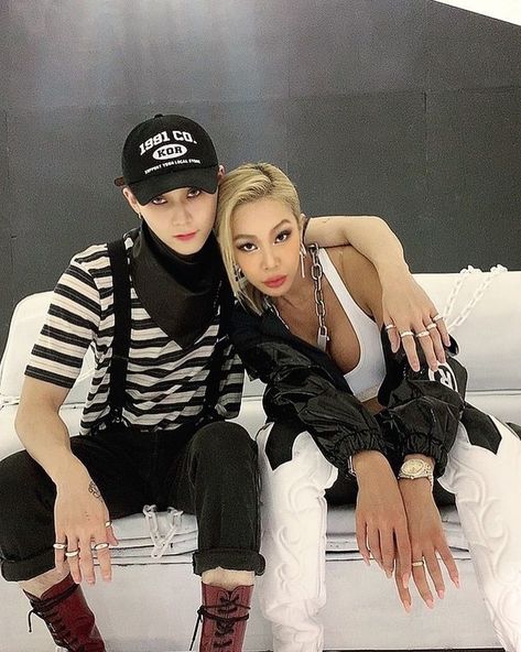 Dawn x Jessi Jessi Predebut, Edawn And Hyuna, Jessi Kpop, Pop T, E Dawn, Asian Celebrities, American Rappers, Kpop Fanart, Korean Idol