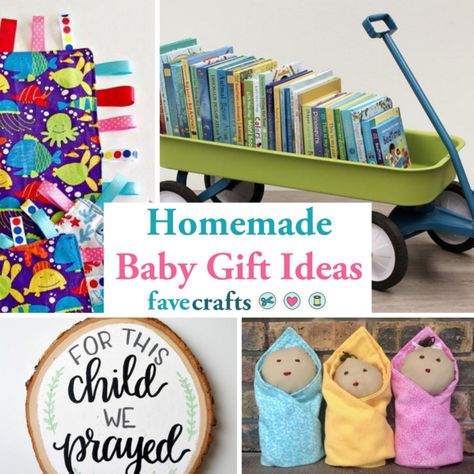 Discover homemade baby gift ideas the new parents will cherish for years to come! Here you'll find DIY baby toys, clothes, blankets, decor, and more! Diy Gift From Baby, Homemade Nursery Decor, Diy Baby Gifts Homemade, Diy Gifts For Babies, Diy Baby Boy Gifts, Handmade Gifts For Baby, Last Minute Baby Shower Gift, Diy Baby Toys, Crib Diy