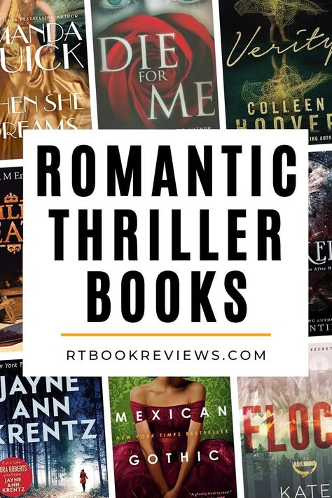 Looking for passionate romance and thrilling suspense mixed into one romantic thriller? Look no further! Tap to see the 30 best thriller books with plenty of romance! #hotromance #bestromancethrillers #steamyromance #thrillerbooks Best Romance Thriller Books, Thriller Love Books, Thriller Books With Romance, Psychological Thriller Romance Books, Spicy Thriller Books, Romance Thriller Books, Thriller Romance Books, Suspense Romance Books, Romantic Thriller Books