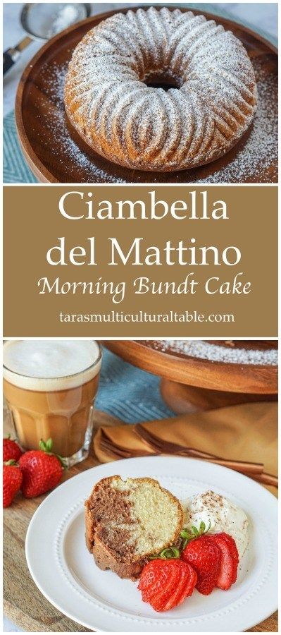 Desserts Italian, Breakfast Bundt, Authentic Italian Desserts, Italian Breakfast Recipes, Brunch Dessert, Italian Chocolate, Italian Recipes Dessert, Italian Breakfast, Dessert Cookbooks