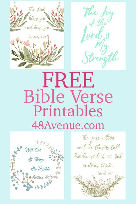 Bible Verse Png Free, Free Printable Bible Verse Wall Art, Free Downloads Printables, Free Printable Scripture Wall Art, Bible Verse Printables Free, Printable Verses Free, Bible Verse Stickers Free Printable, Free Bible Verse Printables, Free Printable Scripture Cards