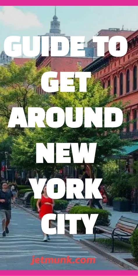 A Guide to Public Transit and Walking Traveling To Nyc, New York Things To Do, Nyc Train, New York City Guide, Destination Travel, City Marathon, Public Transit, Tourist Map, New York City Travel