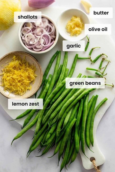 Green Beans And Garlic, Green Beans With Lemon And Garlic, Buttery Green Beans, Fresh Green Bean Side Dish, Perfect Green Beans, Green Bean Benefits, Lemon Side Dishes, How To Cook Green Beans, Green Bean Thanksgiving