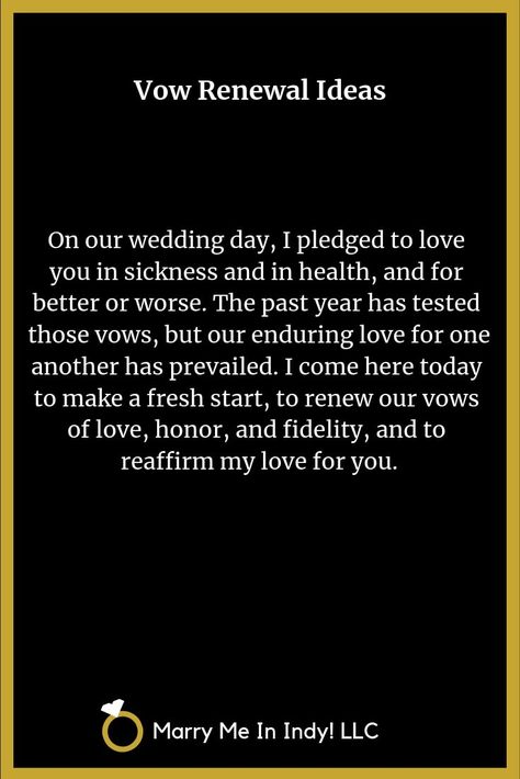 Wedding Officiant Script Vow Renewal, Dark Vow Renewal, Beach Wedding Vow Renewal, Halloween Vow Renewal, Vow Renewal After Infidelity, Recommitment Ceremony Ideas, Vowel Renewal Ceremony, Vow Renewal Script For Officiant, Gothic Vow Renewal