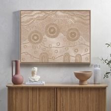 Cheap Wall Art | Wall Art Sale | Temple & Webster | Page 9 Horse Wall Art Canvases, Aboriginal Dot Painting, Cheap Wall Art, Wall Art Frame, Printed Wall Art, Bird Canvas, Beige Tones, Borders For Paper, Abstract Canvas Painting