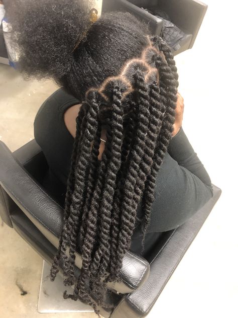 Thick Marley Twists Long, Large Marley Twists, Jumbo Marley Twists, African Face Paint, Kinky Twists Braids, Twists Braids, Natural Hair Weaves, Hair 101, Hair Magic